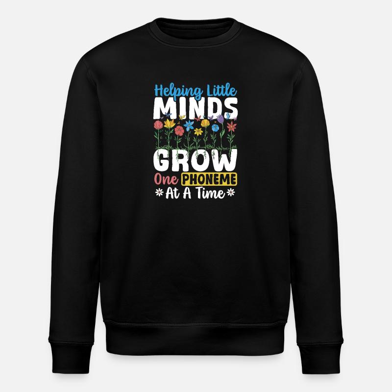 Dyslexia Dyslexic Learning Disabilities - Stanley/Stella ROLLER Unisex Organic Sweatshirt - black