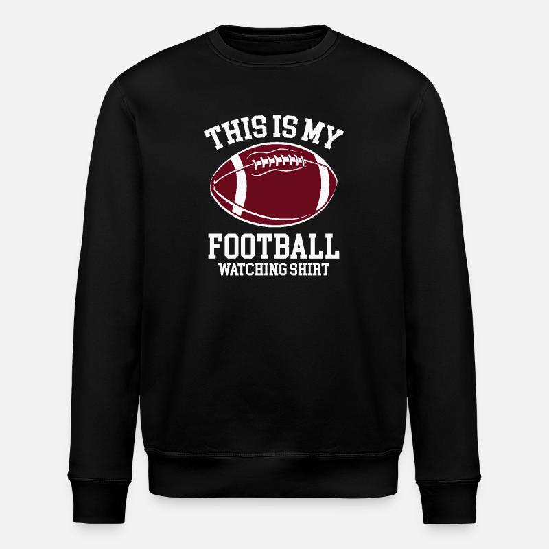 Football américain - Sweat bio ROLLER Stanley/Stella Unisexe - noir