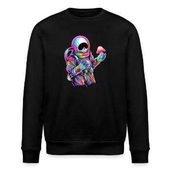 Drum and Bass Festival EDM Astronaut Rave - Sweat bio ROLLER Stanley/Stella Unisexe - noir - Devant - Nik (191cm)