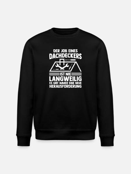 Master Roofer Roofer - Stanley/Stella ROLLER Unisex Organic Sweatshirt - black