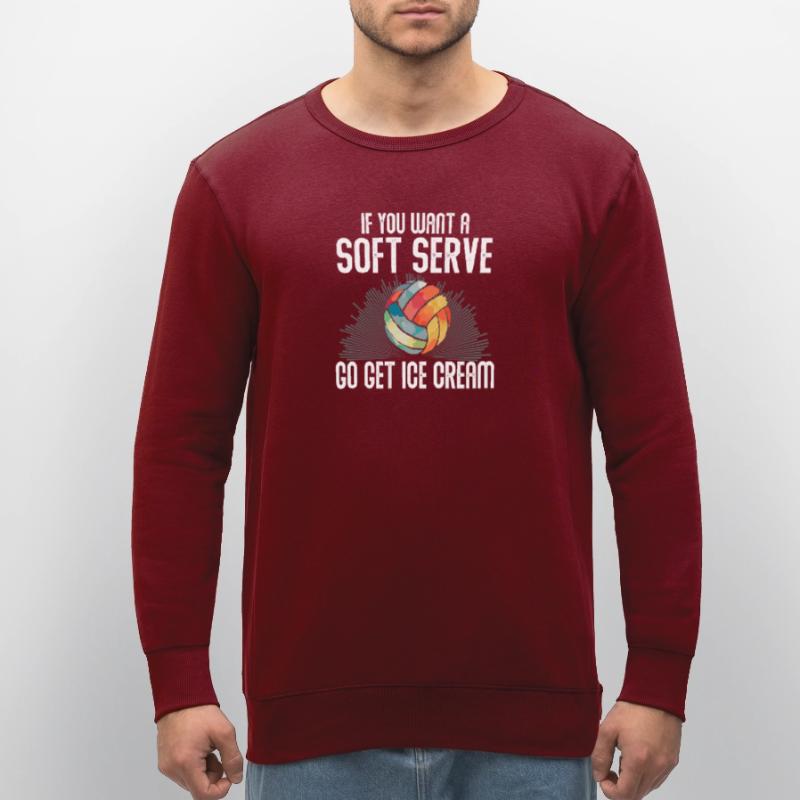 Wenn Sie ein Softeis wollen, holen Sie sich Eis Stanley/Stella Unisex Bio-Sweatshirt ROLLER