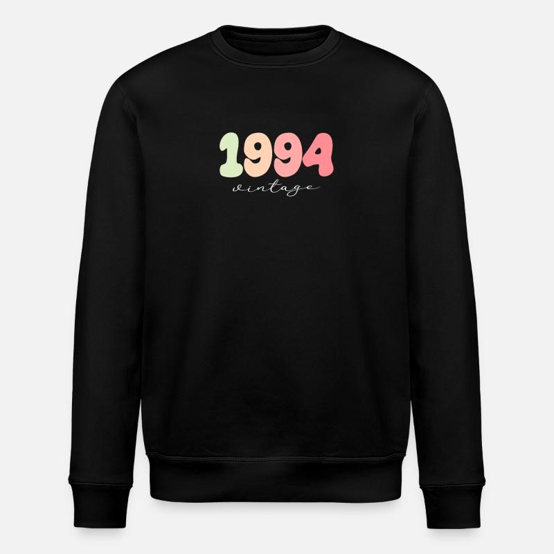Year of birth 1994 - Stanley/Stella ROLLER Unisex Organic Sweatshirt - black