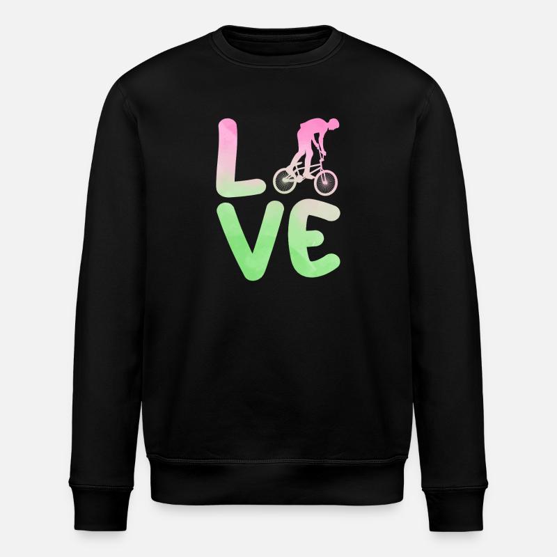 Vélo VTT - Sweat bio ROLLER Stanley/Stella Unisexe - noir