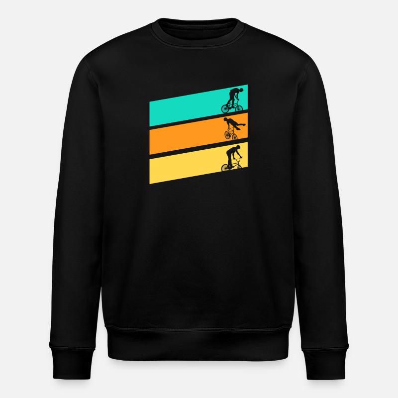 Vélo VTT - Sweat bio ROLLER Stanley/Stella Unisexe - noir