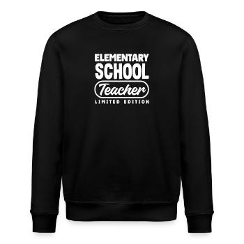 Elementary Teacher Limited Edition - Stanley/Stella Unisex Bio-Sweatshirt ROLLER - Schwarz - Vorne - Nik (191cm)