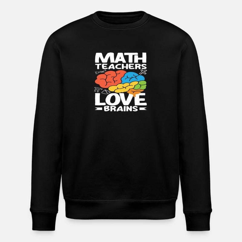 Math Teacher Math Gift - Stanley/Stella ROLLER Unisex Organic Sweatshirt - black