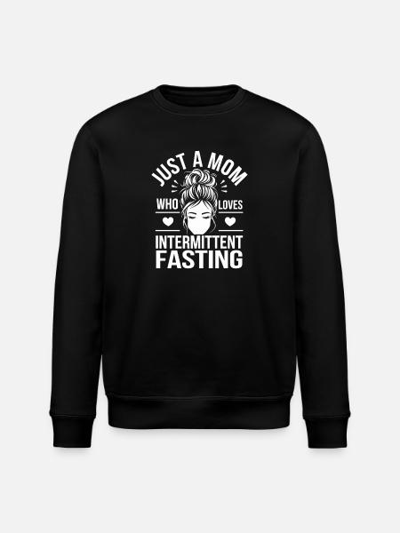 Intermittent fasting Intermittent fasting - Stanley/Stella ROLLER Unisex Organic Sweatshirt - black