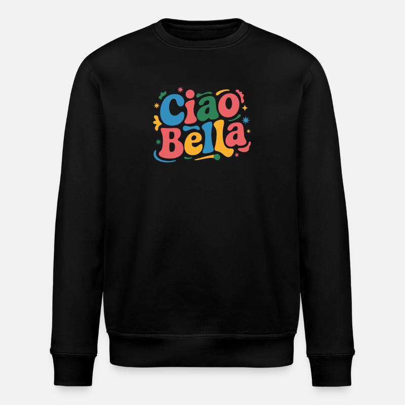 Ciao Bella - Sweat bio ROLLER Stanley/Stella Unisexe - noir