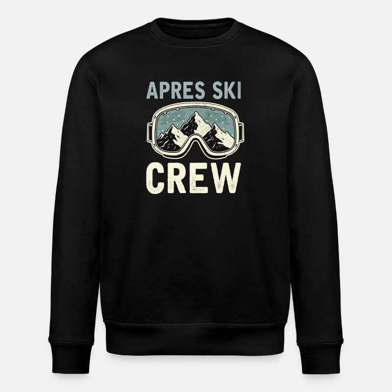 Apres Ski Crew - Stanley/Stella Unisex Bio-Sweatshirt ROLLER - Schwarz