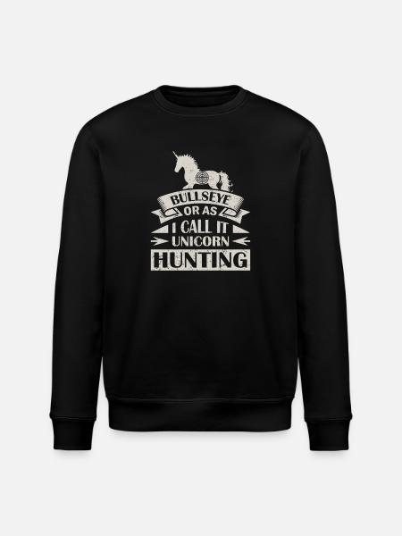 Bogenschießen Bogenschütze - Stanley/Stella Unisex Bio-Sweatshirt ROLLER - Schwarz