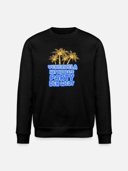 Holidays Venezuela - Stanley/Stella ROLLER Unisex Organic Sweatshirt - black