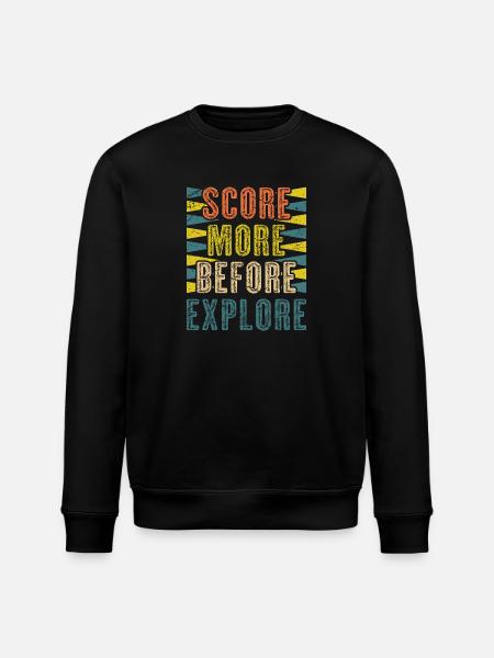 Backgammon Spiel - Stanley/Stella Unisex Bio-Sweatshirt ROLLER - Schwarz