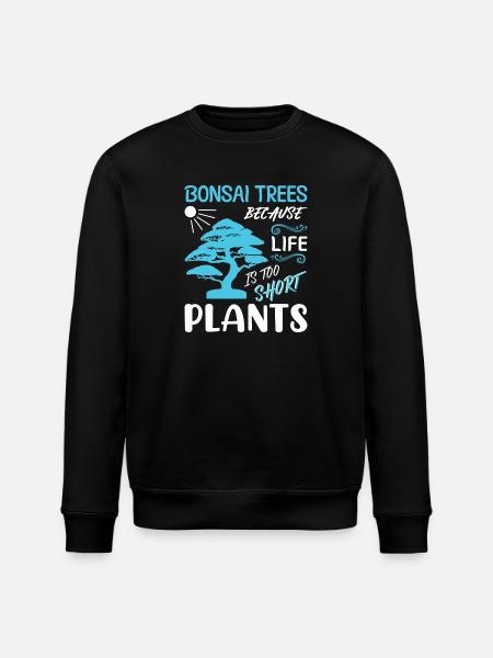 Bonsai Tree - Stanley/Stella Unisex Bio-Sweatshirt ROLLER - Schwarz