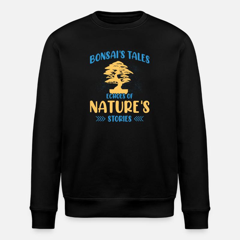 Bonsai Tree - Stanley/Stella Unisex Bio-Sweatshirt ROLLER - Schwarz