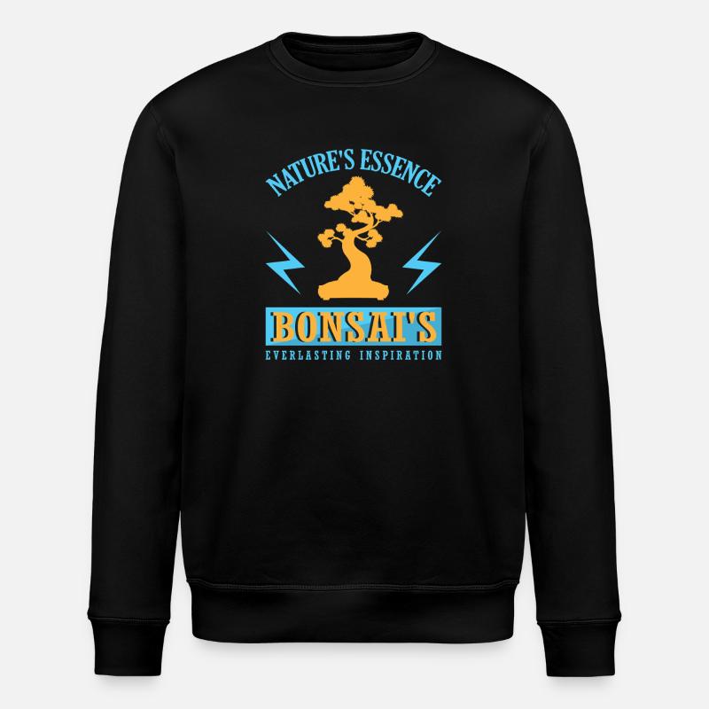Bonsai Tree - Stanley/Stella Unisex Bio-Sweatshirt ROLLER - Schwarz