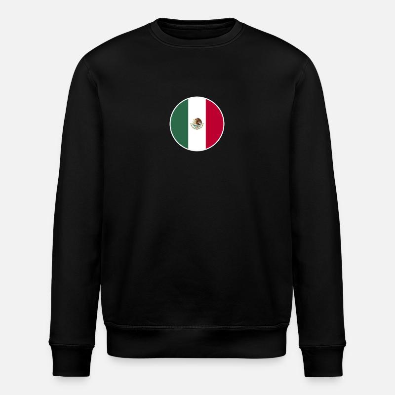 Mexique Drapeau mexicain Mexicain - Sweat bio ROLLER Stanley/Stella Unisexe - noir