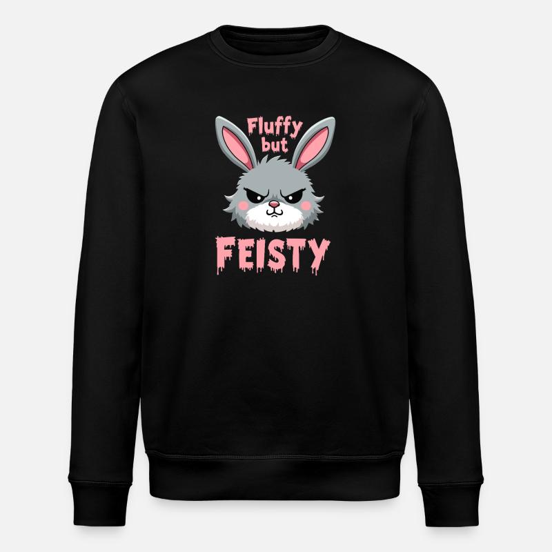 Lapin Conception d’animaux sarcastiques - Sweat bio ROLLER Stanley/Stella Unisexe - noir