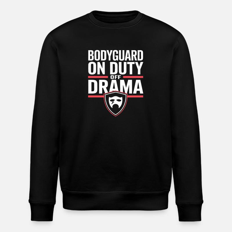 Private Security Professional Bodyguard Vip - Stanley/Stella ROLLER Unisex Organic Sweatshirt - black