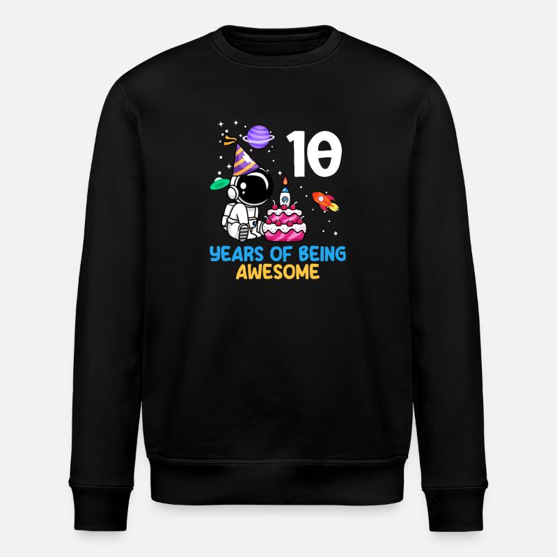 Célébration de 10 ans d’excellence - Sweat bio ROLLER Stanley/Stella Unisexe - noir