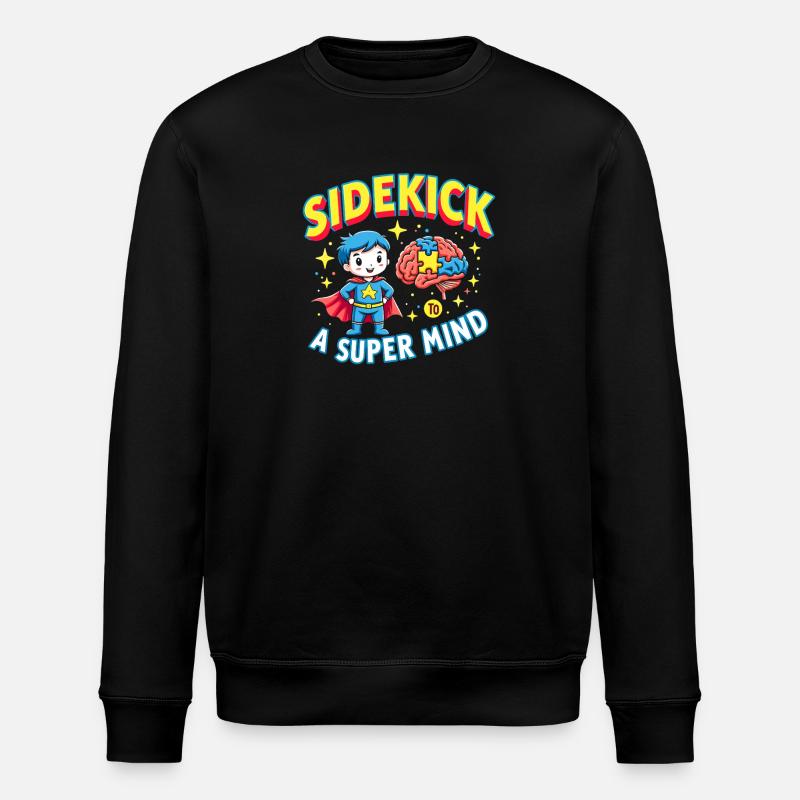 Frères et sœurs autistes - Sweat bio ROLLER Stanley/Stella Unisexe - noir