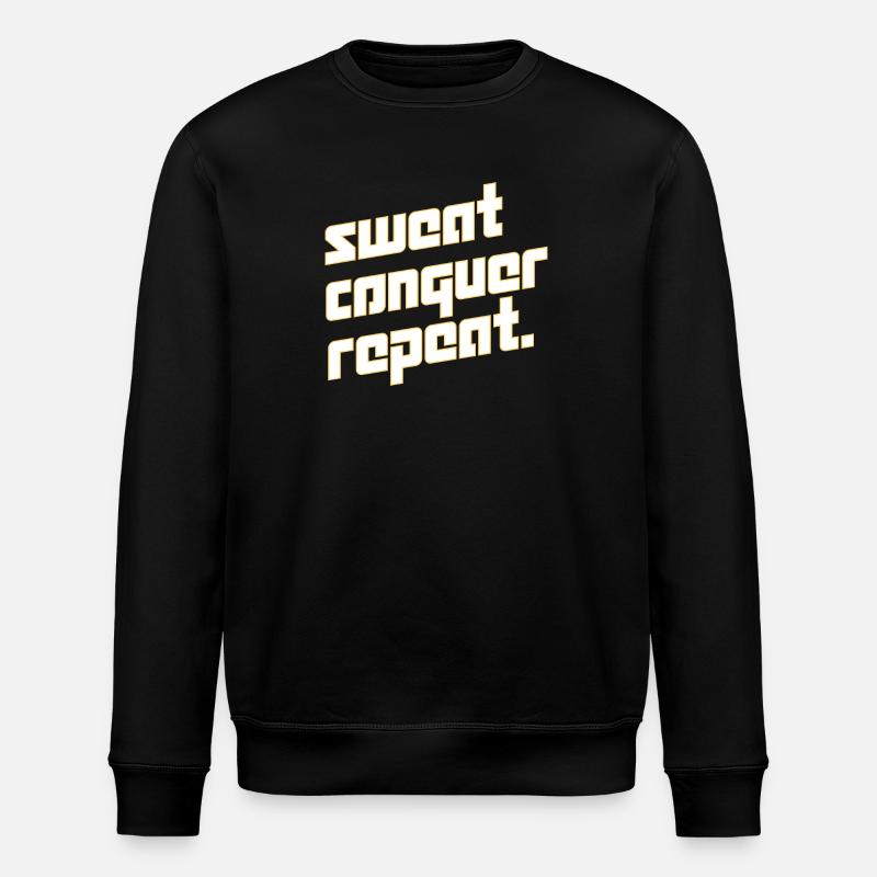 Mantra de motivation - Sweat bio ROLLER Stanley/Stella Unisexe - noir