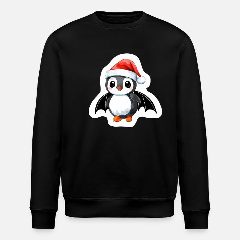 Noël de chauve-souris - Sweat bio ROLLER Stanley/Stella Unisexe - noir