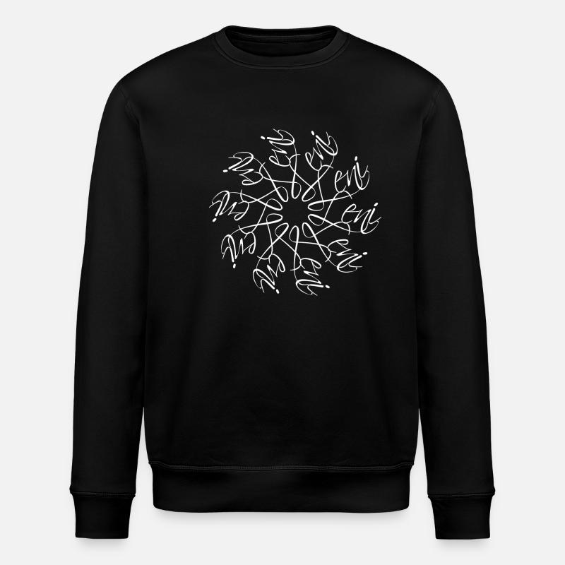 Leni Nom Mandala - Sweat bio ROLLER Stanley/Stella Unisexe - noir