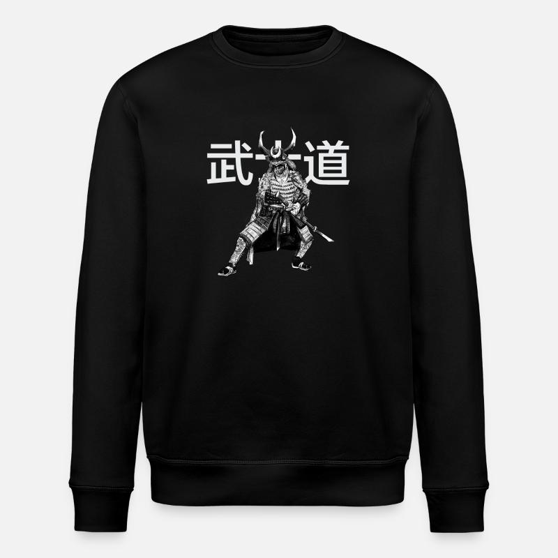 Samurai - Bushido - Stanley/Stella Unisex Bio-Sweatshirt ROLLER - Schwarz