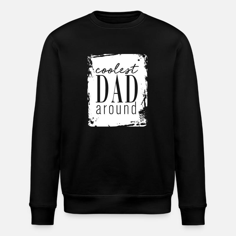 Bester Papa - Stanley/Stella Unisex Bio-Sweatshirt ROLLER - Schwarz