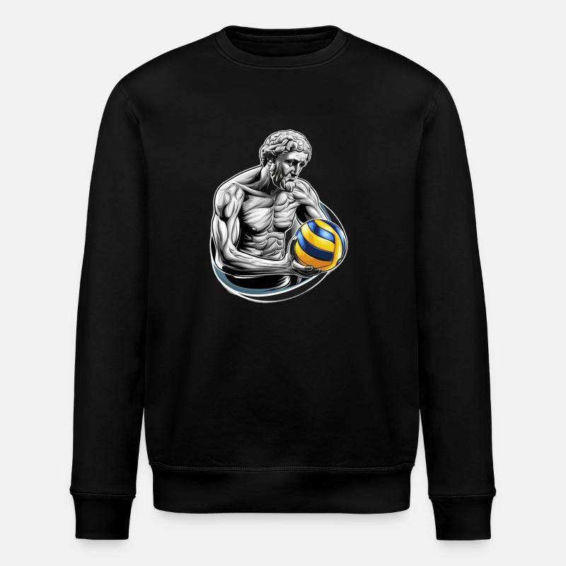 Volley-ball - Sweat bio ROLLER Stanley/Stella Unisexe - noir