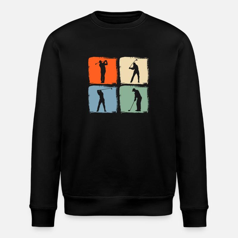 Golf des golfeurs - Sweat bio ROLLER Stanley/Stella Unisexe - noir