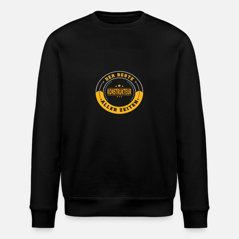 KONSTRUKTEUR - Stanley/Stella Unisex Bio-Sweatshirt ROLLER - Schwarz