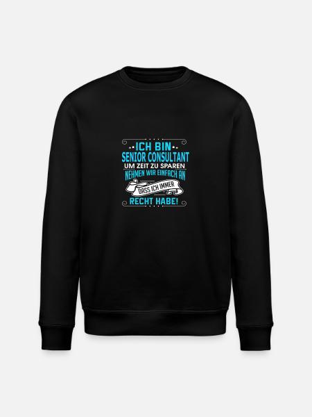 SENIOR CONSULTANT - Stanley/Stella Unisex Bio-Sweatshirt ROLLER - Schwarz