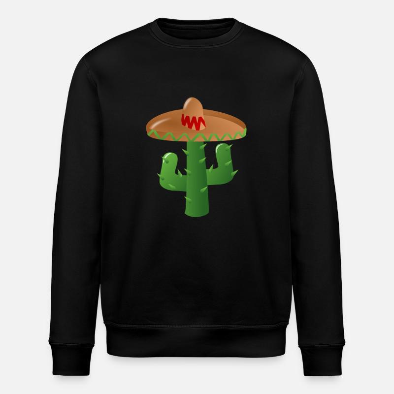 Cactus mexicain - Sweat bio ROLLER Stanley/Stella Unisexe - noir