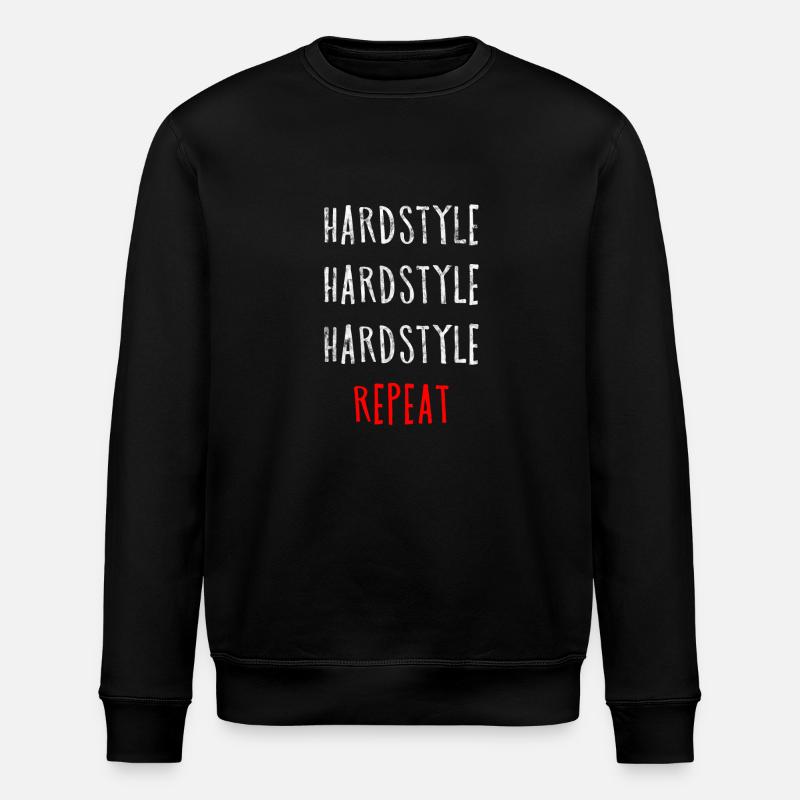 Hardstyle - Stanley/Stella Unisex Bio-Sweatshirt ROLLER - Schwarz