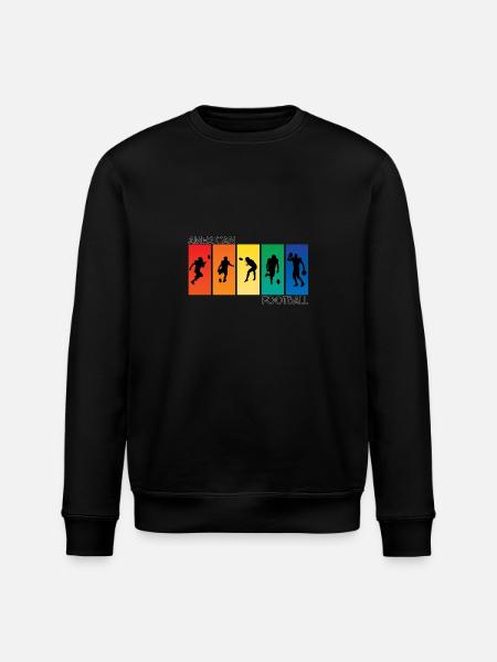 American Football - Stanley/Stella Unisex Bio-Sweatshirt ROLLER - Schwarz