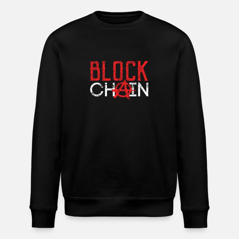 Blockchain Technologie Crypto - Sweat bio ROLLER Stanley/Stella Unisexe - noir