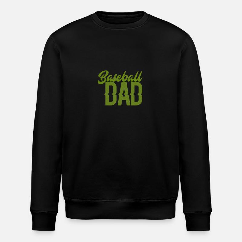 baseball papa - Sweat bio ROLLER Stanley/Stella Unisexe - noir