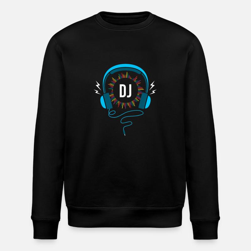 DJ - Stanley/Stella ROLLER Unisex Organic Sweatshirt - black