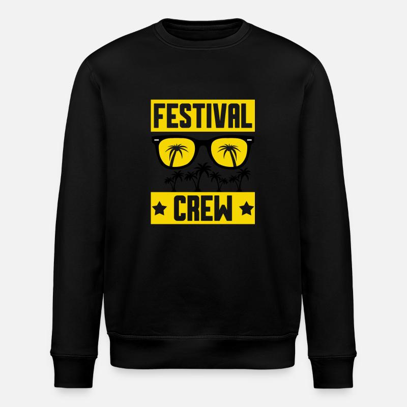 Festival Crew - Stanley/Stella Unisex Bio-Sweatshirt ROLLER - Schwarz