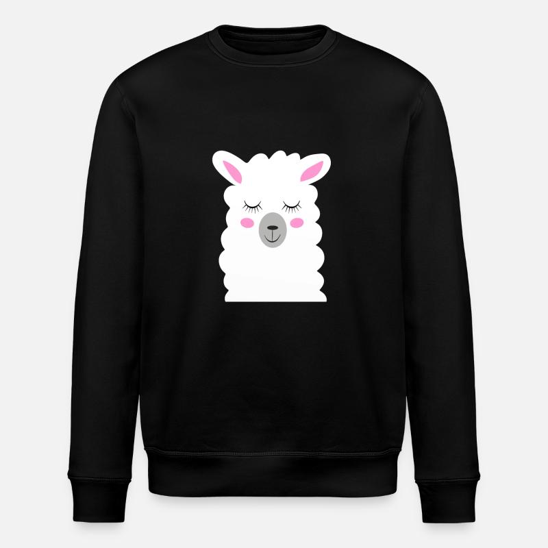 lama - Stanley/Stella ROLLER Unisex Organic Sweatshirt - black