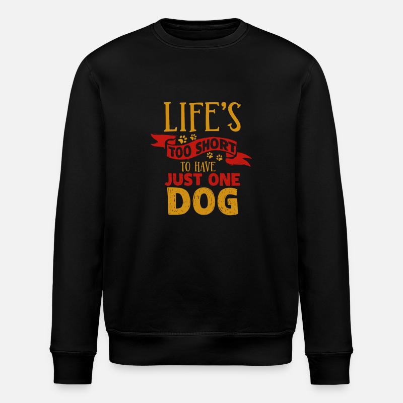 chien - Sweat bio ROLLER Stanley/Stella Unisexe - noir