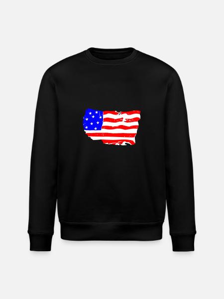 USA - Stanley/Stella Unisex Bio-Sweatshirt ROLLER - Schwarz