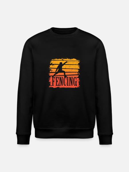 Fechten - Stanley/Stella Unisex Bio-Sweatshirt ROLLER - Schwarz