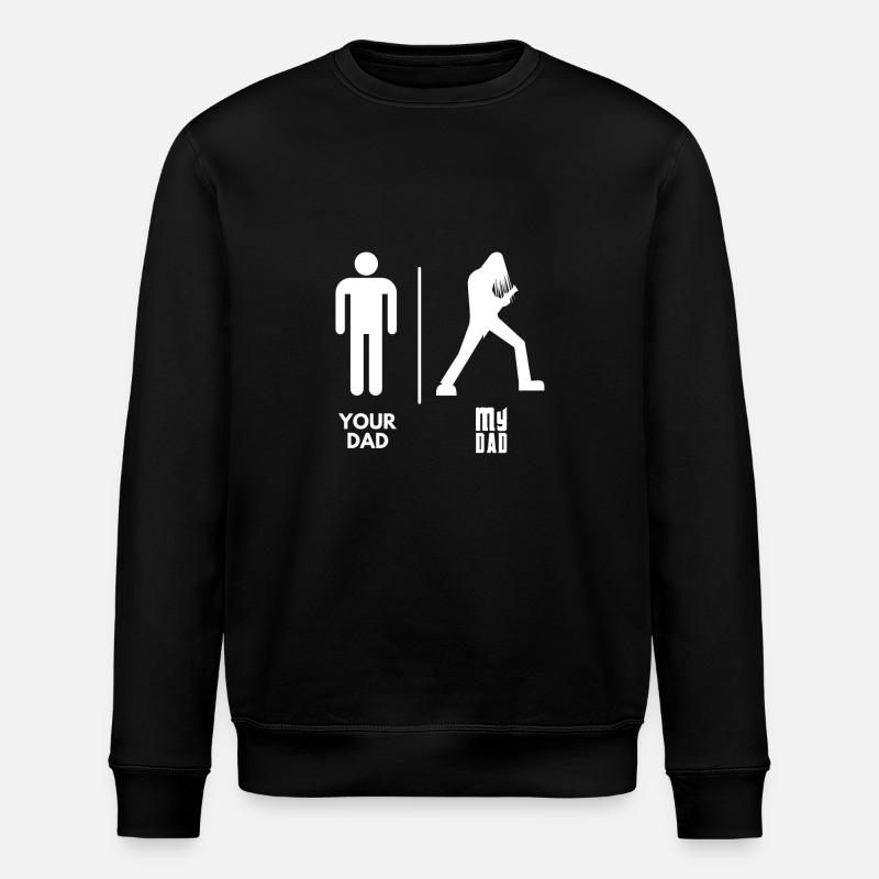 Rock Dad - Sweat bio ROLLER Stanley/Stella Unisexe - noir