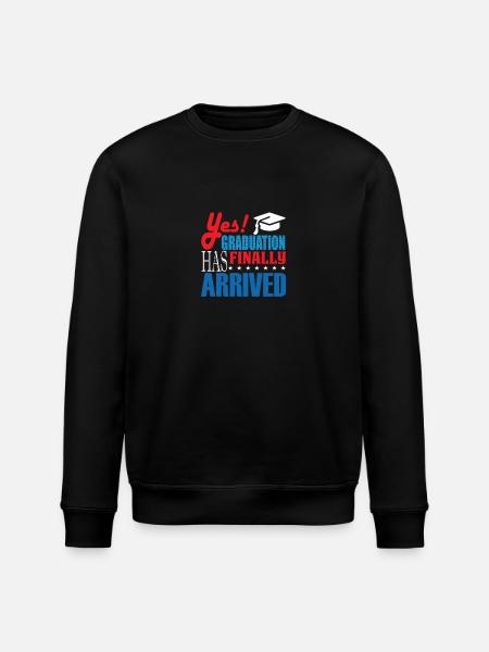 Graduation Graduation Abi Graduation Gift - Stanley/Stella ROLLER Unisex Organic Sweatshirt - black