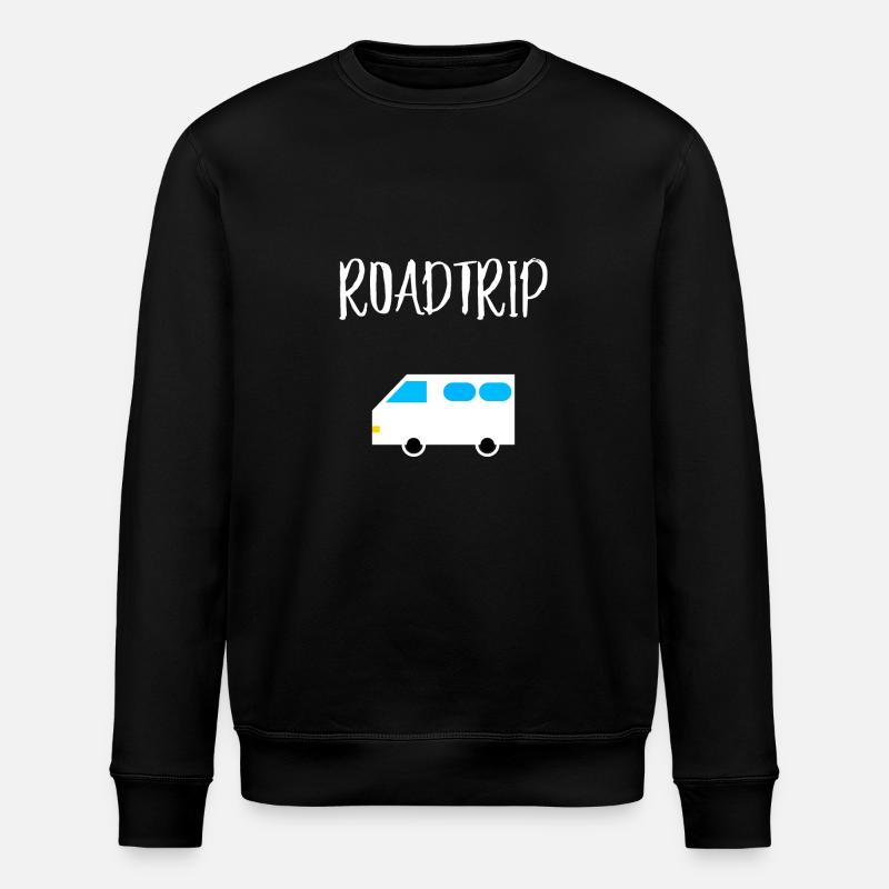 ROAD TRIP - Stanley/Stella ROLLER Unisex Organic Sweatshirt - black