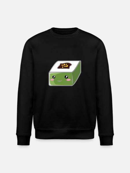 Square sushi - Stanley/Stella ROLLER Unisex Organic Sweatshirt - black