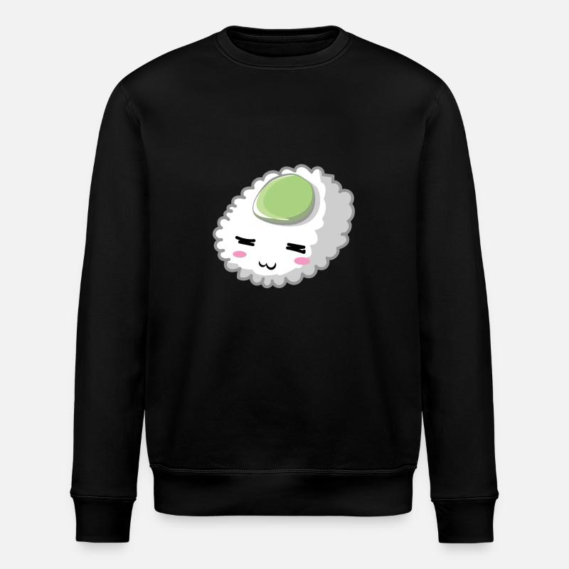 Wasabi Sushi - Stanley/Stella Unisex Bio-Sweatshirt ROLLER - Schwarz