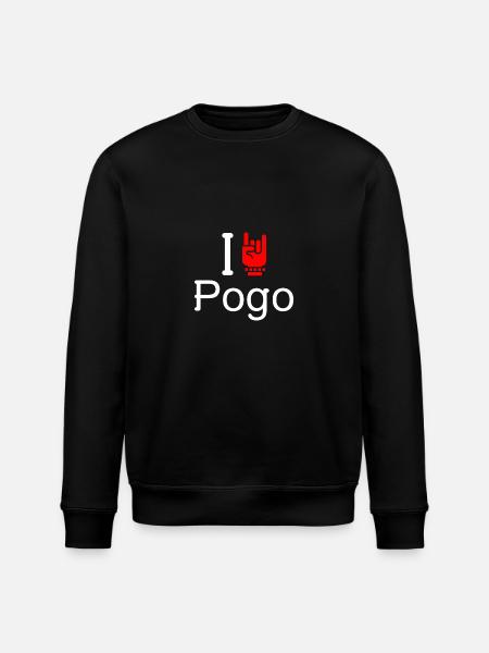 Pogo - Stanley/Stella ROLLER Unisex Organic Sweatshirt - black